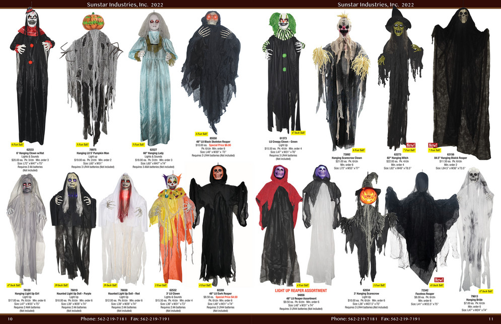 SKS Novelty Co. 2022 Sunstar Catalog Page 6