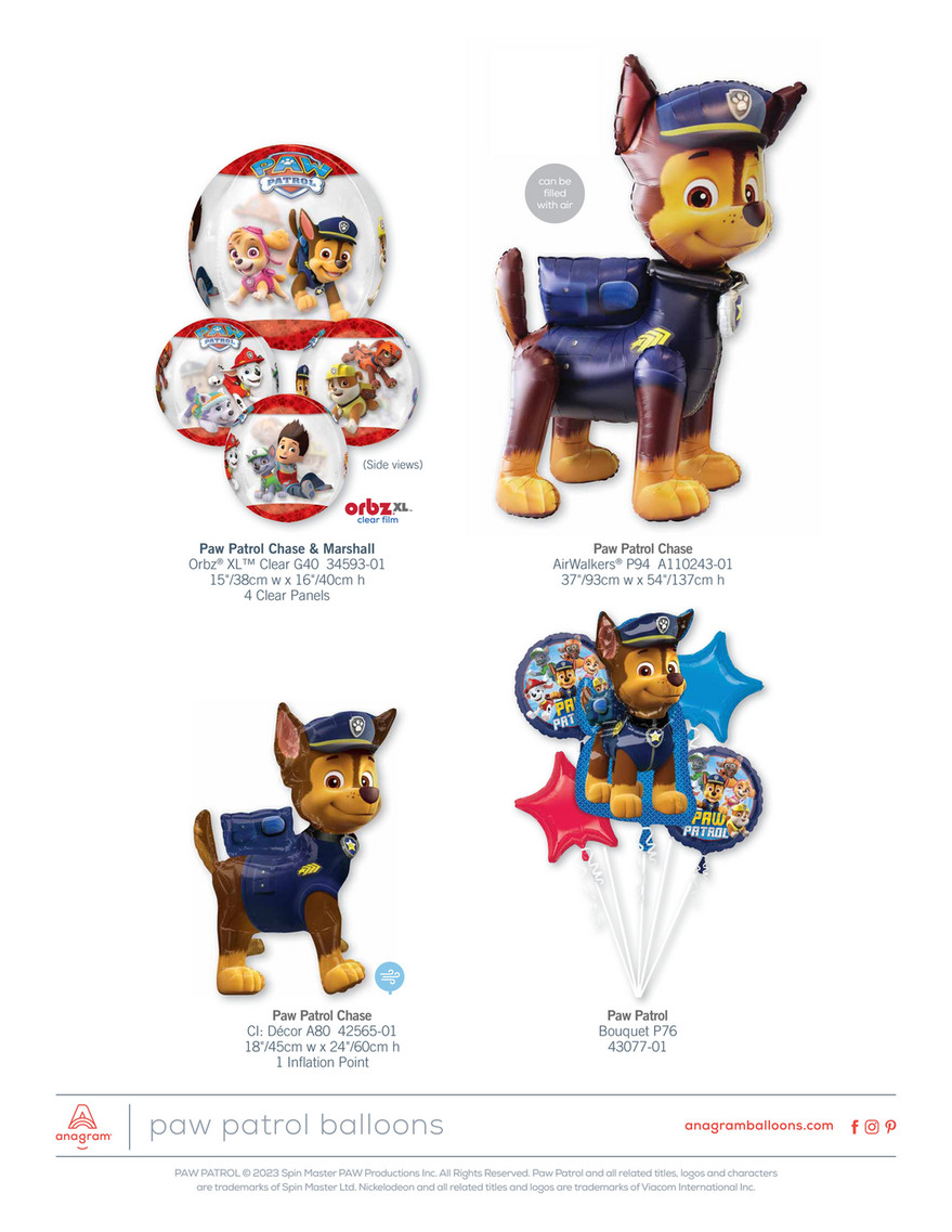 Paw Patrol Chase & Marshall Orbz – Bunter Partyspaß Mit Den Beliebten Helden Für Kinderfeste