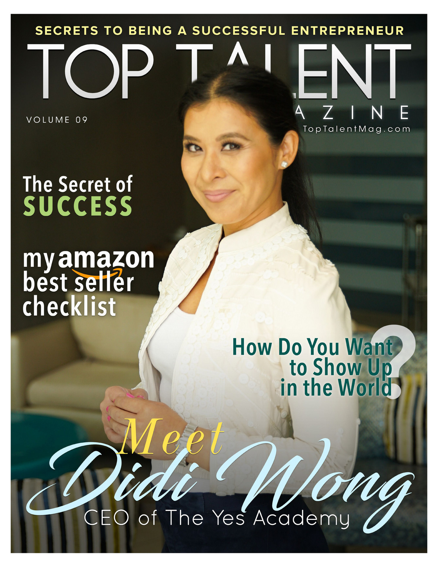 Top Talent Magazine Featuring Didi Wong - Page 1