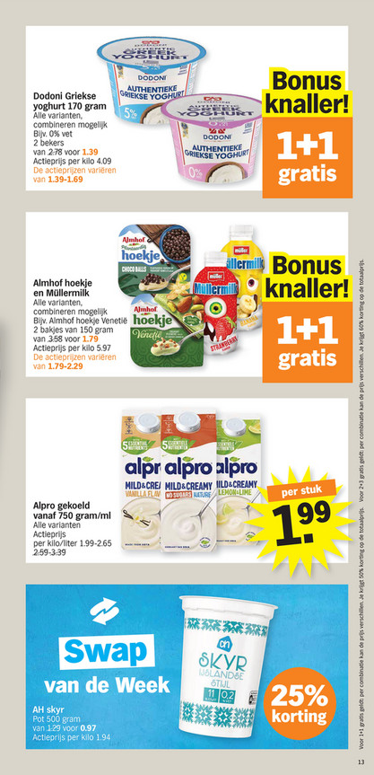 Dodoni Griekse yoghurt 170 gram