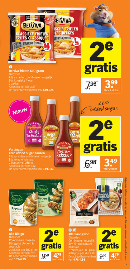 Belviva frieten 600 gram