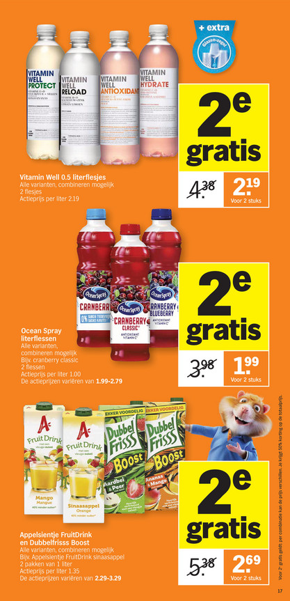 Vitamin Well 0.5 literflesjes
