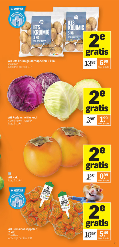 AH Iets kruimige aardappelen 3 kilo