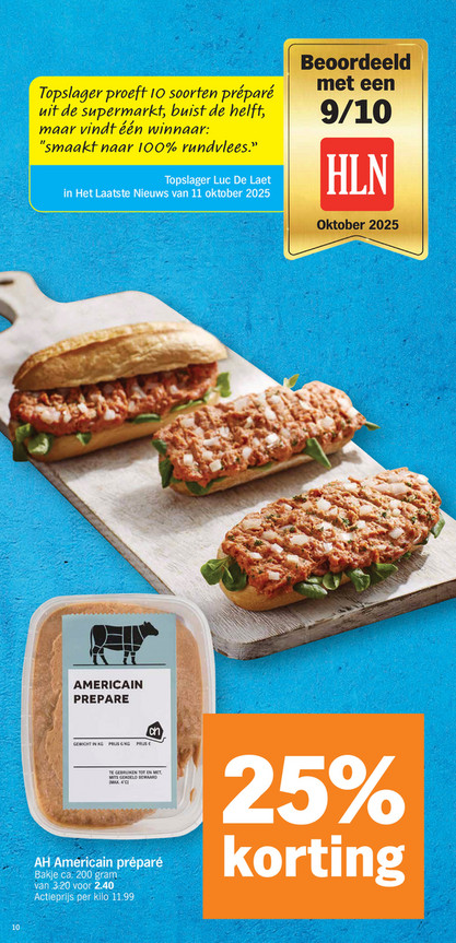 AH Americain préparé