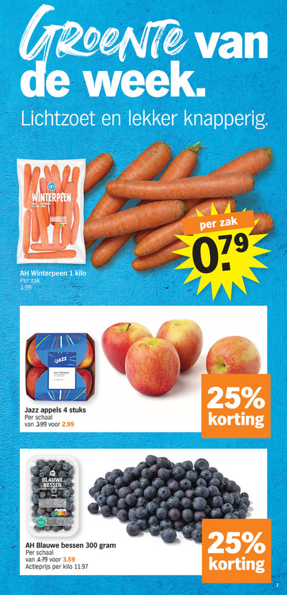 AH Winterpeen 1 kilo