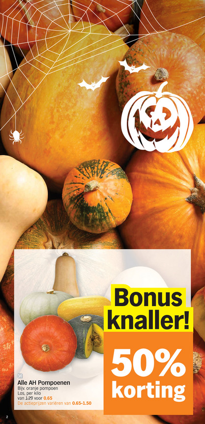 Alle AH Pompoenen