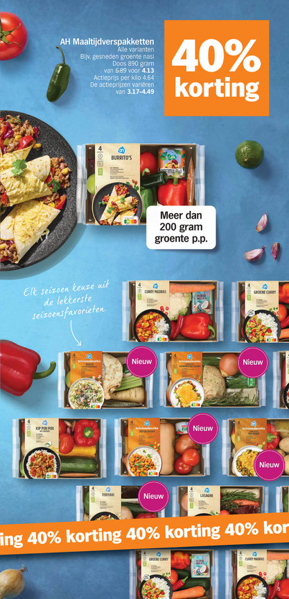 AH Maaltijdverspakketten