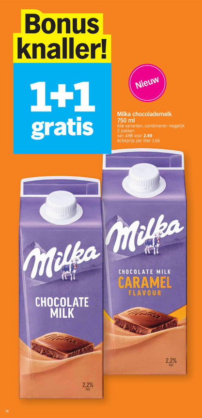 Milka chocolademelk