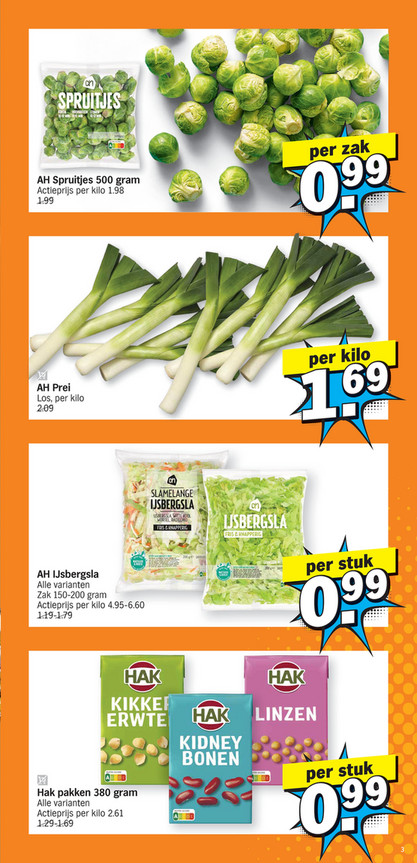 AH Spruitjes 500 gram