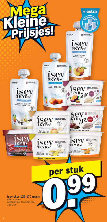 ísey skyr 125-170 gram