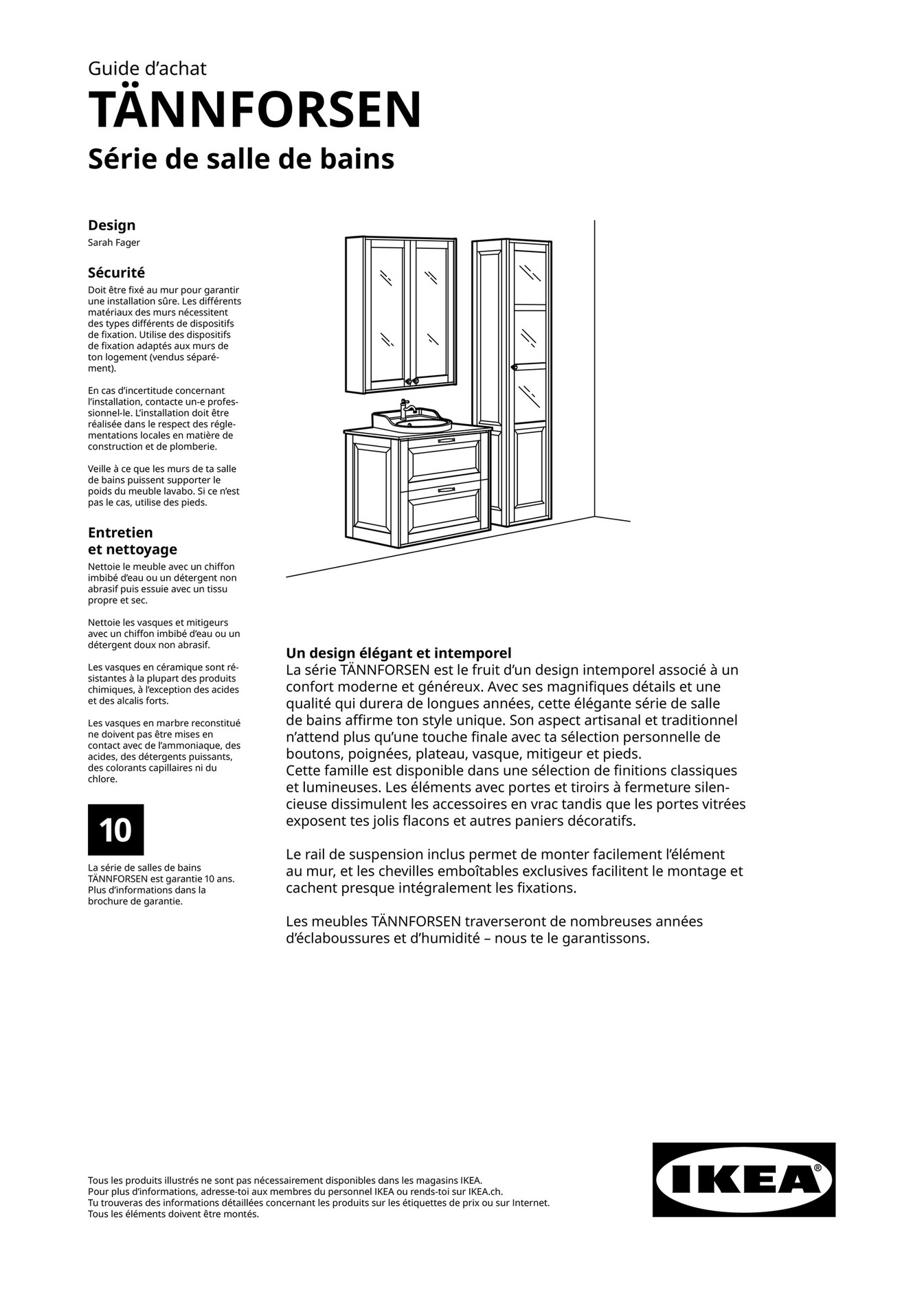 Ikea Switzerland (french) - Tannforsen - Page 1