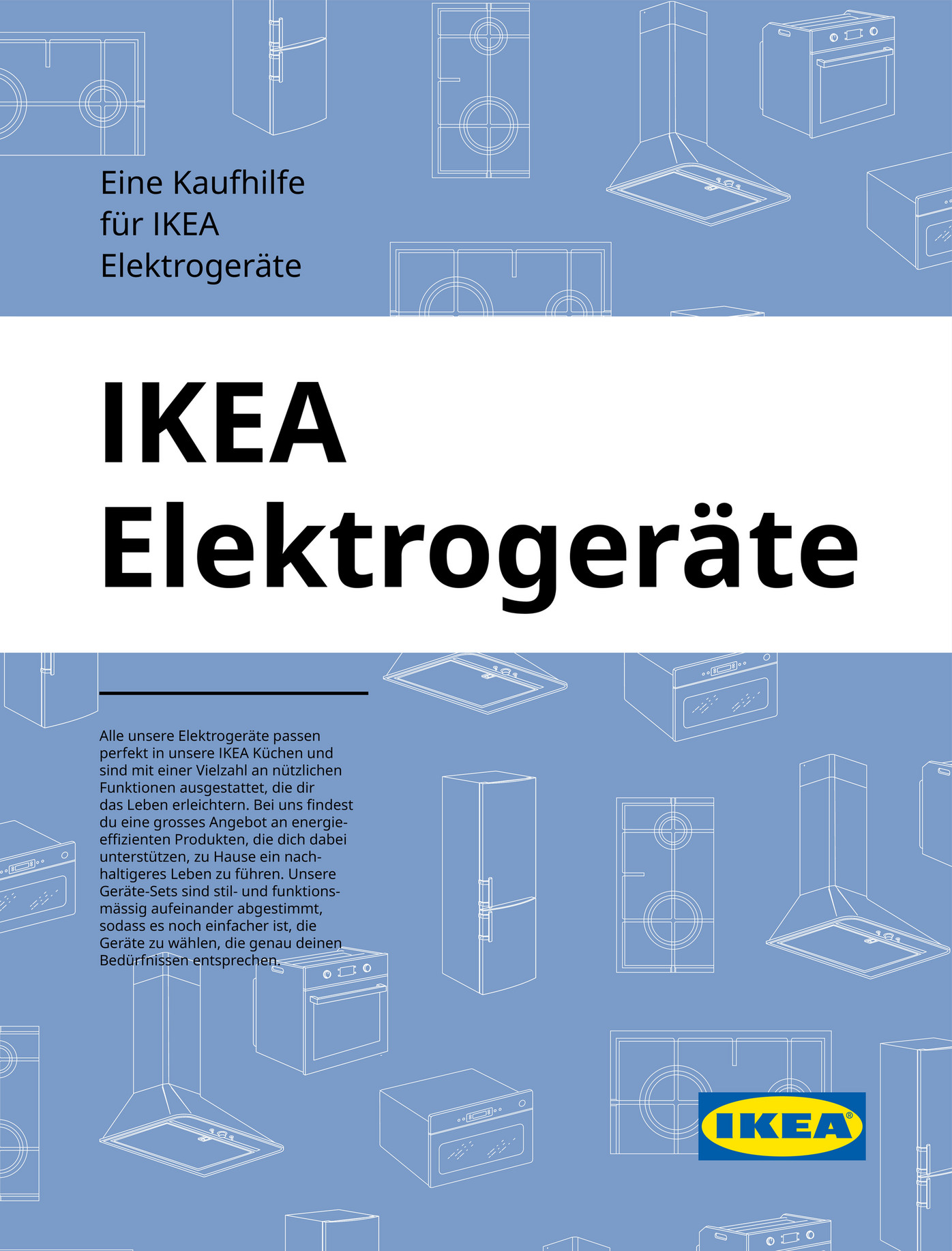IKEA Switzerland (German) IKEA Elektrogeräte Seite 1