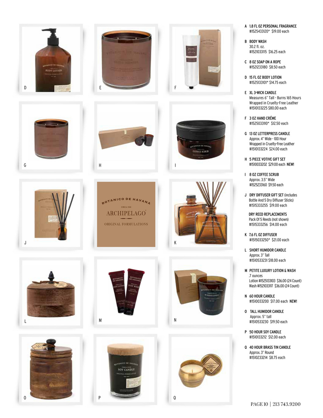 archipelago lotions home page on Harper Group Archipelago Spring 2020 Page 10 11