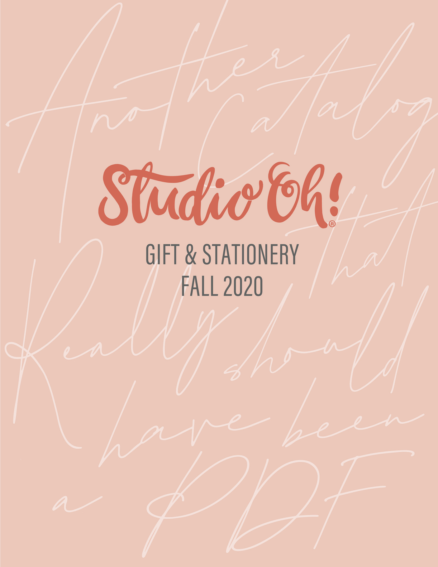 Harper Group Studio Oh! Gift & Stationery Catalog Fall 2020 Page 1