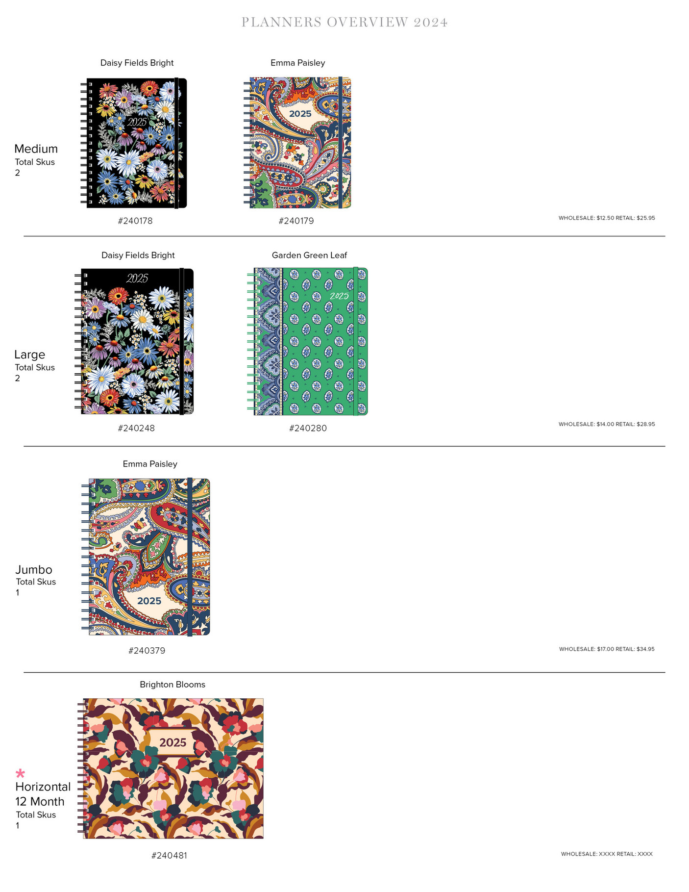 Harper Group Vera Bradley Planners 2024 Page 1