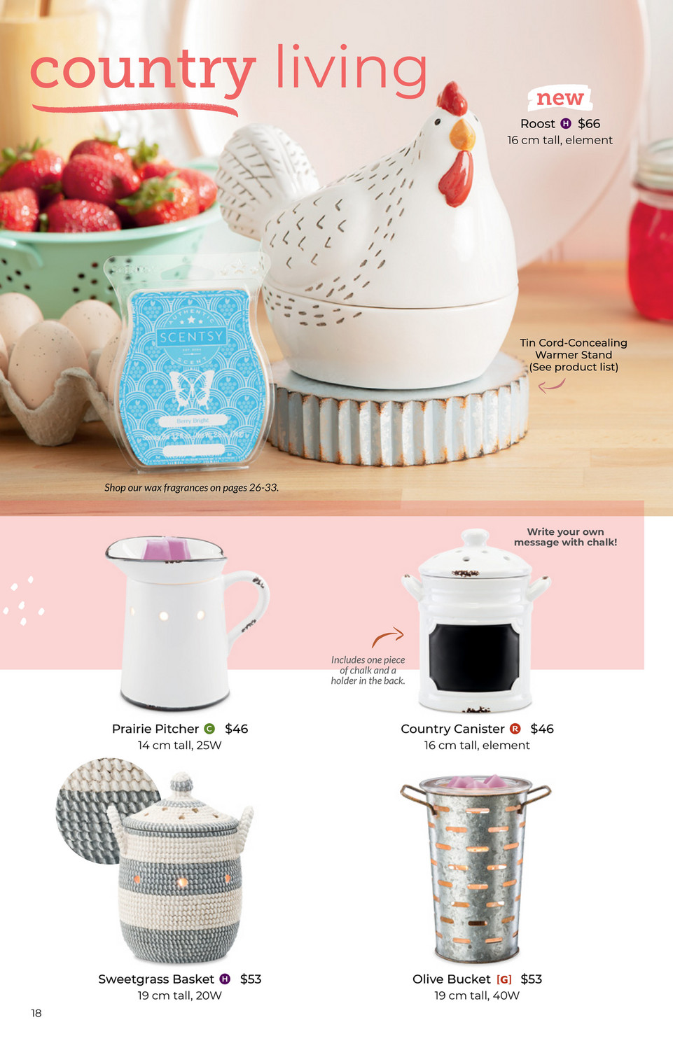 seasonal wax warmers