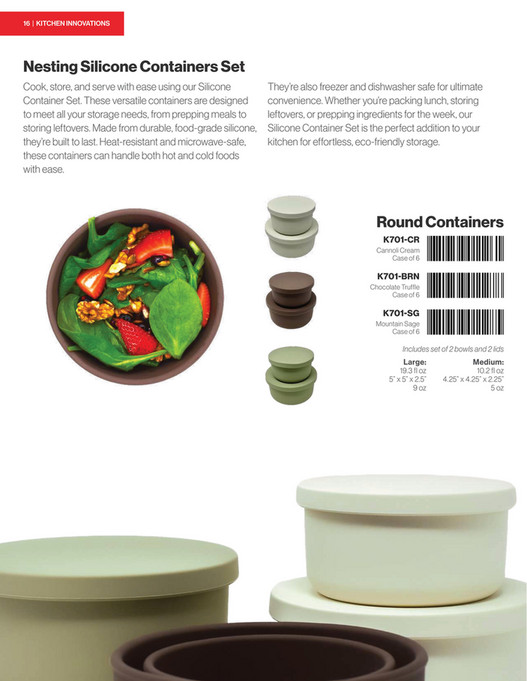 Nesting Kitchen Items Ingram Sales - Ki Catalog_Volume 9 Email Version - Page 20-21