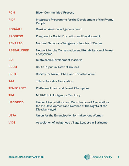 The Tenure Facility - The Tenure Facility - Tenure Facility Annual ...
