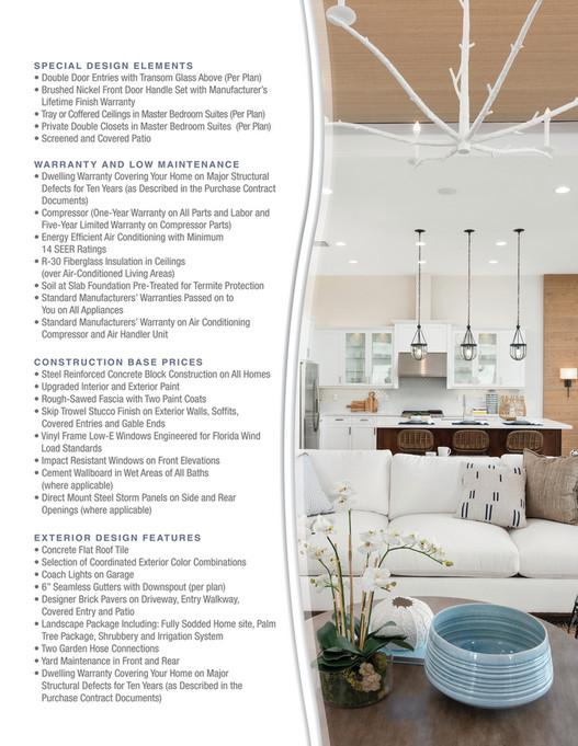 GL Homes Valencia Trails Naples Florida, Grand 55+ Living Page 2627