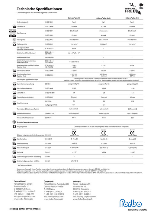 Forbo Flooring_DACH - Colorex-Plus_Flyer_DE - Seite 8