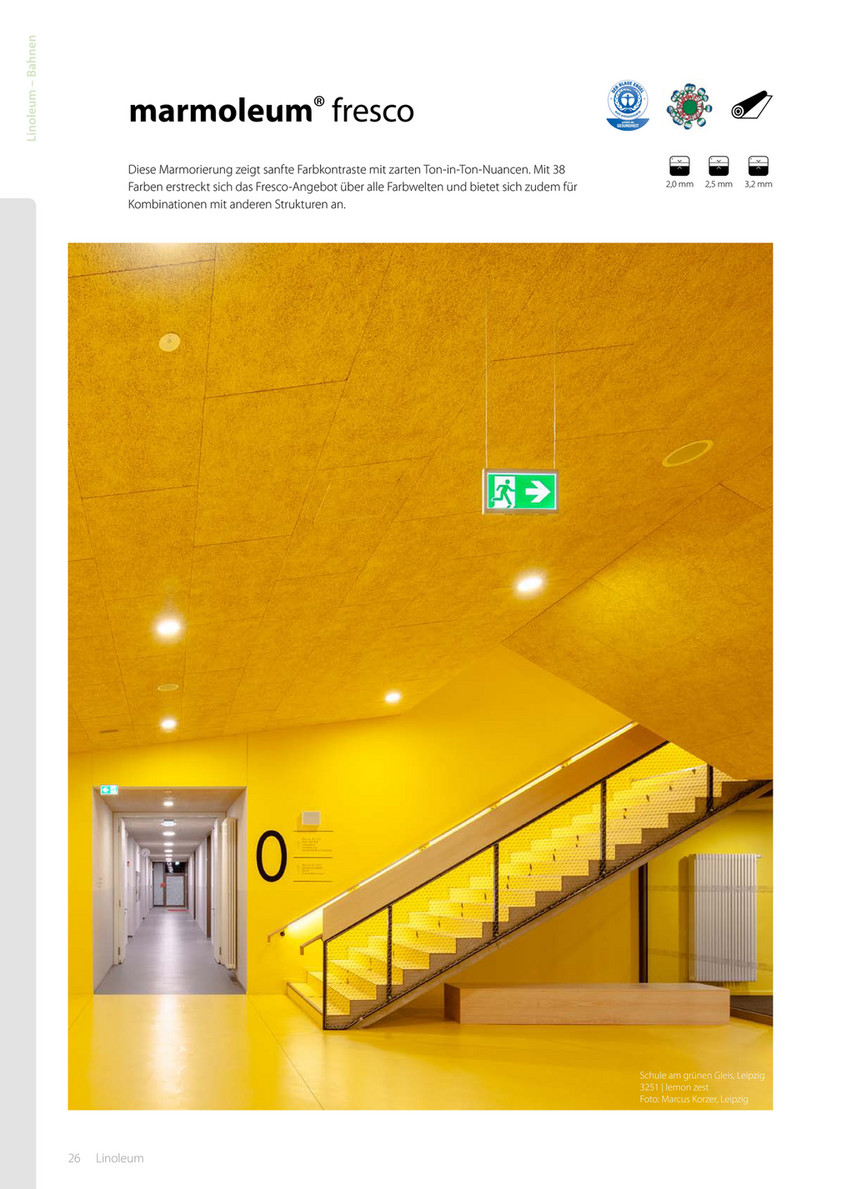 Forbo Flooring_DACH - Produktekatalog 2022/2023 DE - 3251 lemon zest