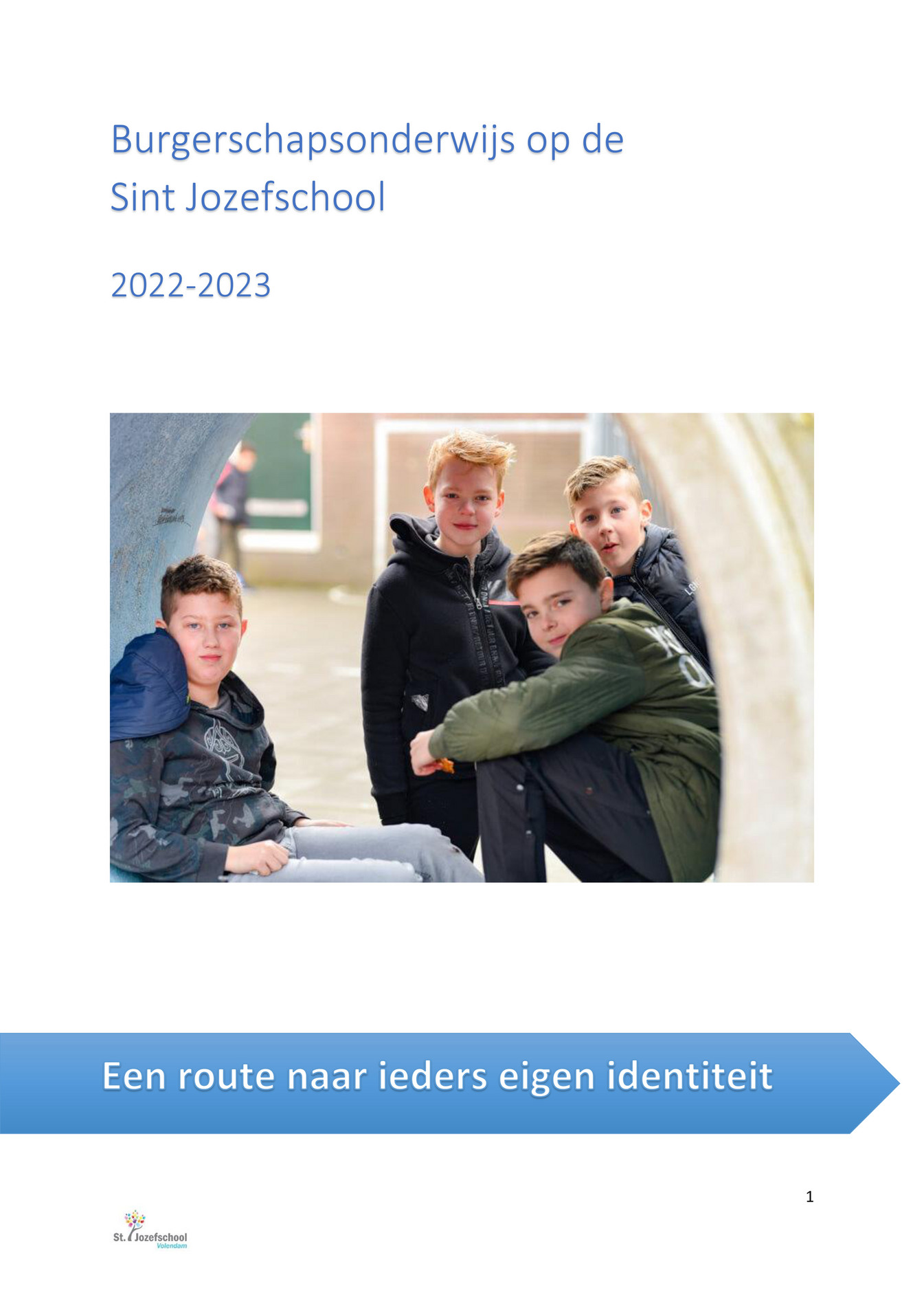 SKO Volendam - Beleidsplan-Burgerschapsonderwijs - Page 1