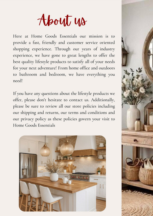 FE - Home Goods Essentials - Page 1