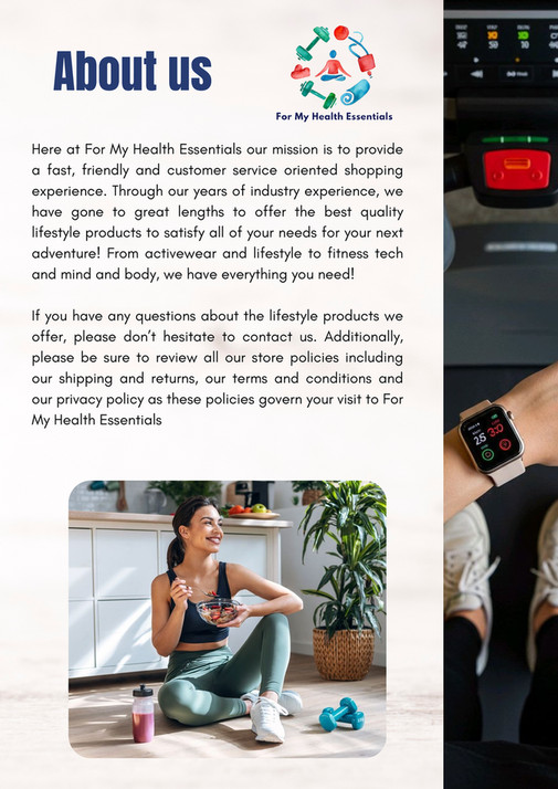 FE - For My Health Essentials - Page 1