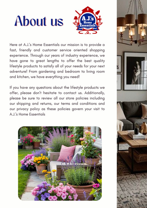 FE - A.J.'s Home Essentials - Page 1