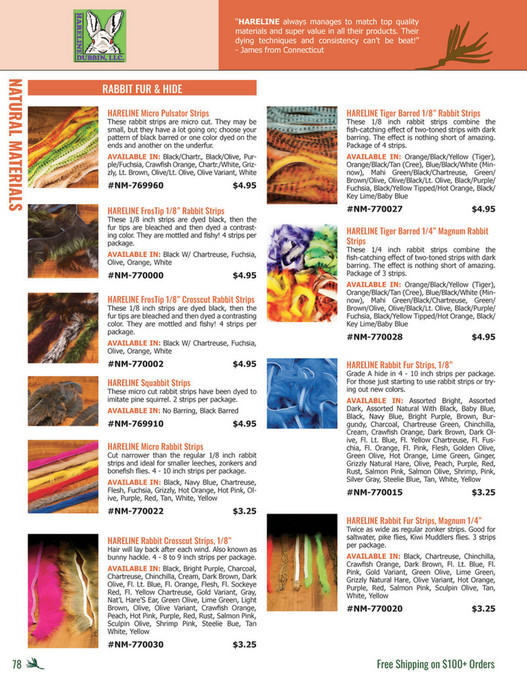 J. Stockard Fly Fishing 2023 Fly Tying Catalog Page 8081 Created