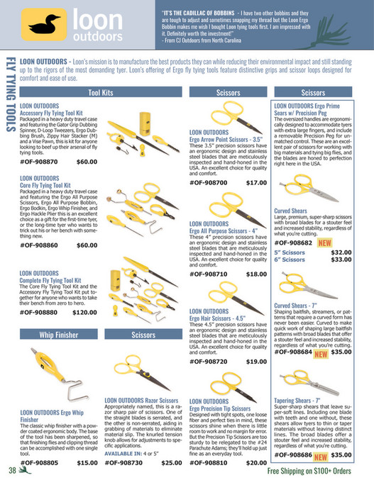 J. Stockard Fly Fishing 2023 Fly Tying Catalog Page 4041 Created