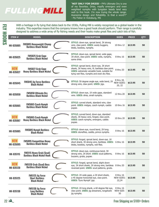 J. Stockard Fly Fishing 2023 Fly Tying Catalog Page 2425 Created with