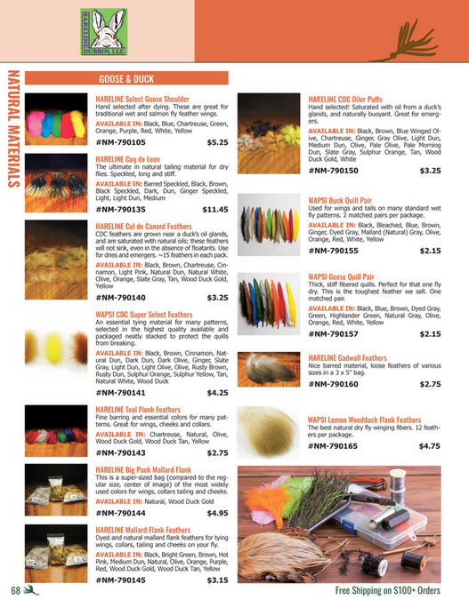 J. Stockard Fly Fishing 2023 Fly Tying Catalog Page 7071 Created