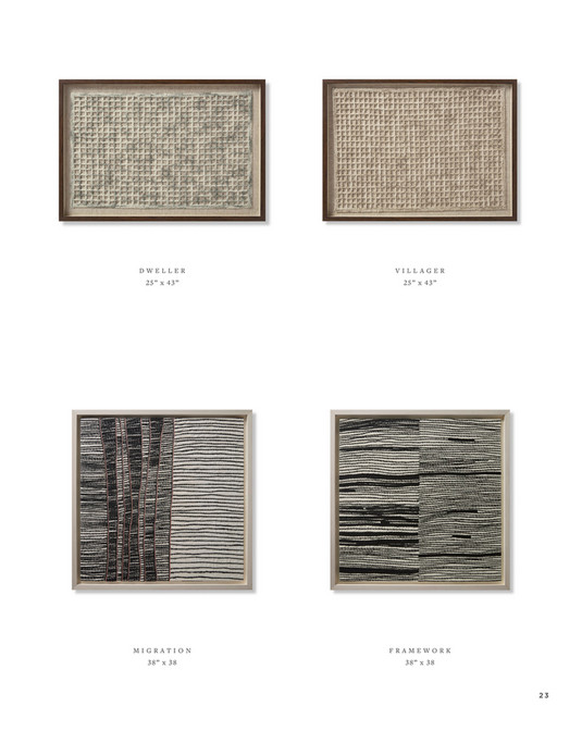 Loloi Rugs Wall Art Catalog Spring 2022 Page 2425