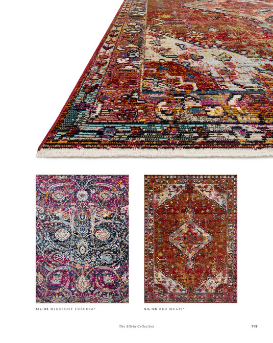 Loloi Spring Rug Loloi Rugs - Justina Blakeney Catalog Spring 2022 - Page 120-121