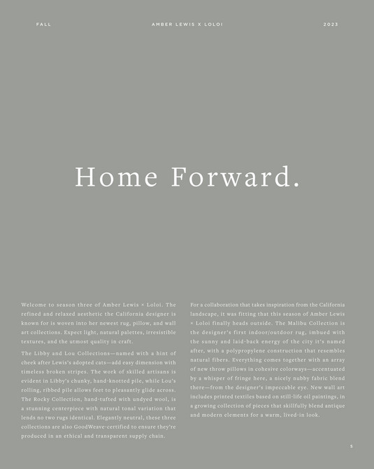 Loloi Rugs Amber Catalog Fall 2023 Page 45