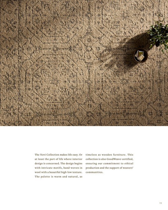 Loloi Spring Rug Loloi Rugs - Loloi Spring 2025 Catalog - Page 18-19