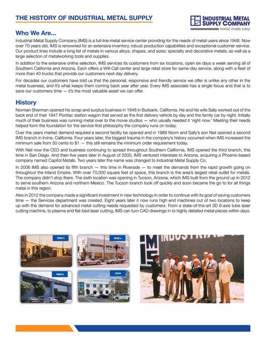 IMS Product Catalog - Page 4-5