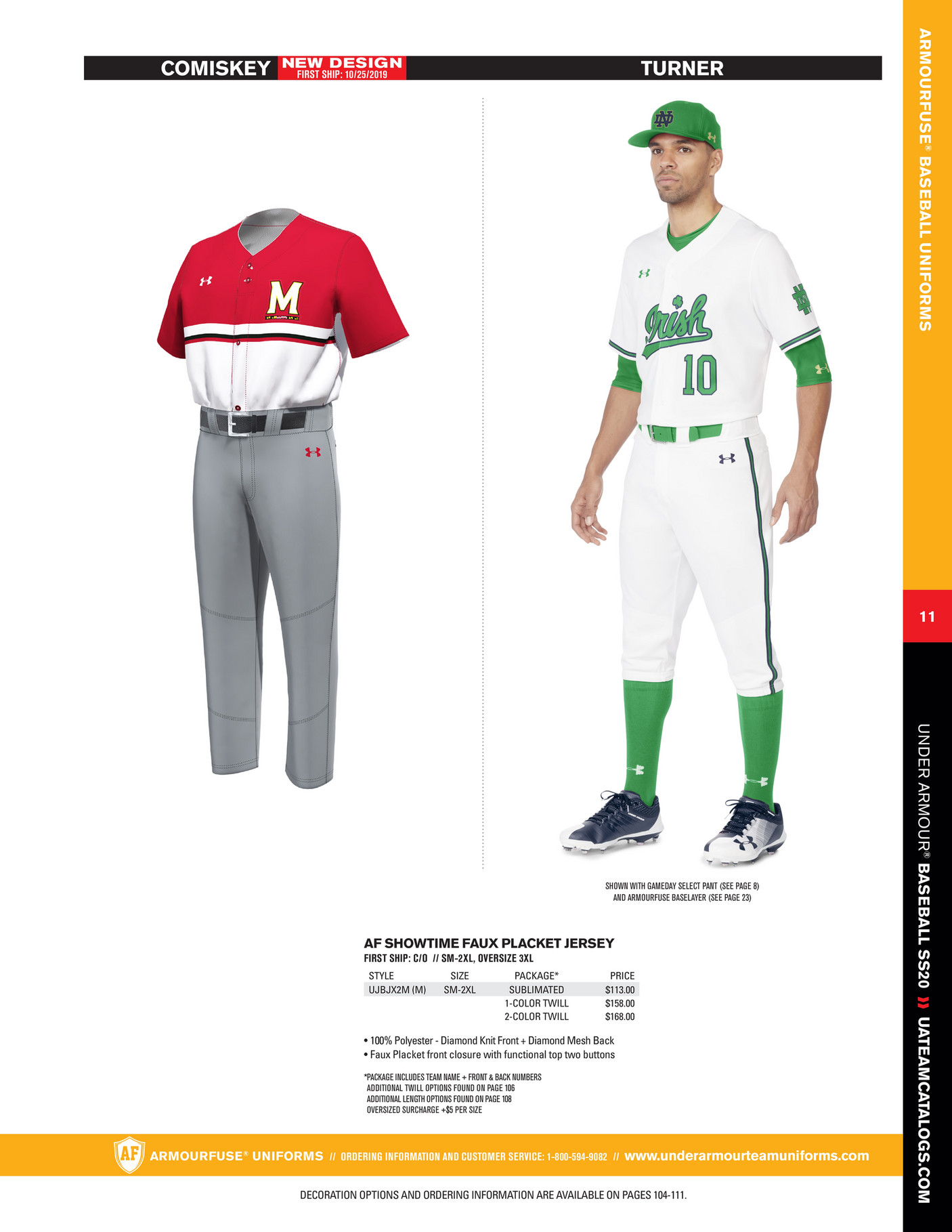 3018 | Showtime Baseball Jersey :: Sublimated Baseball Jerseys