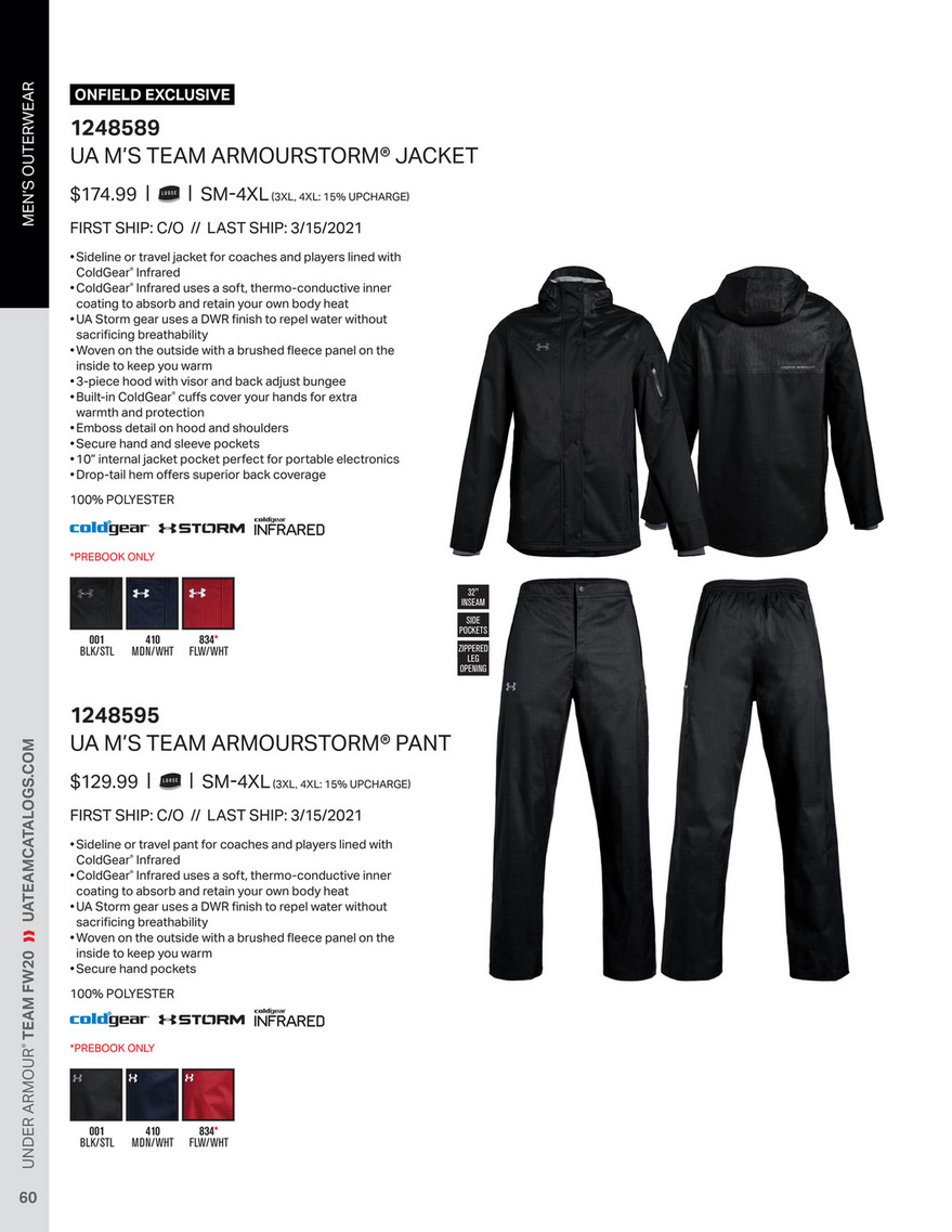 team armourstorm jacket