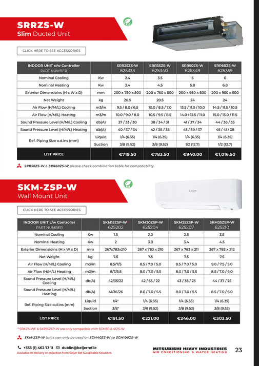 Beijef Ref UK & Ireland - MHI Euro Splits Catalogue - Page 20-21