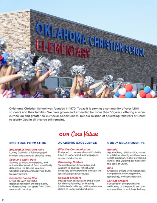 Oklahoma Christian School OCS ES Brochure Page 23