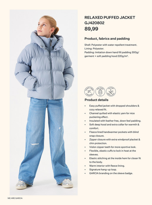 Garcia - Early Buy Fall/Winter '24 Outerwear Teens & Kids - Page 16-17