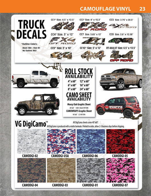 Vinyl Graphics 2017 Vinyl Graphics Catalog Page 2223 Created