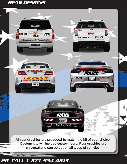 Vinyl Graphics Vinyl Graphics 20182019 Police Catalog Page 2021