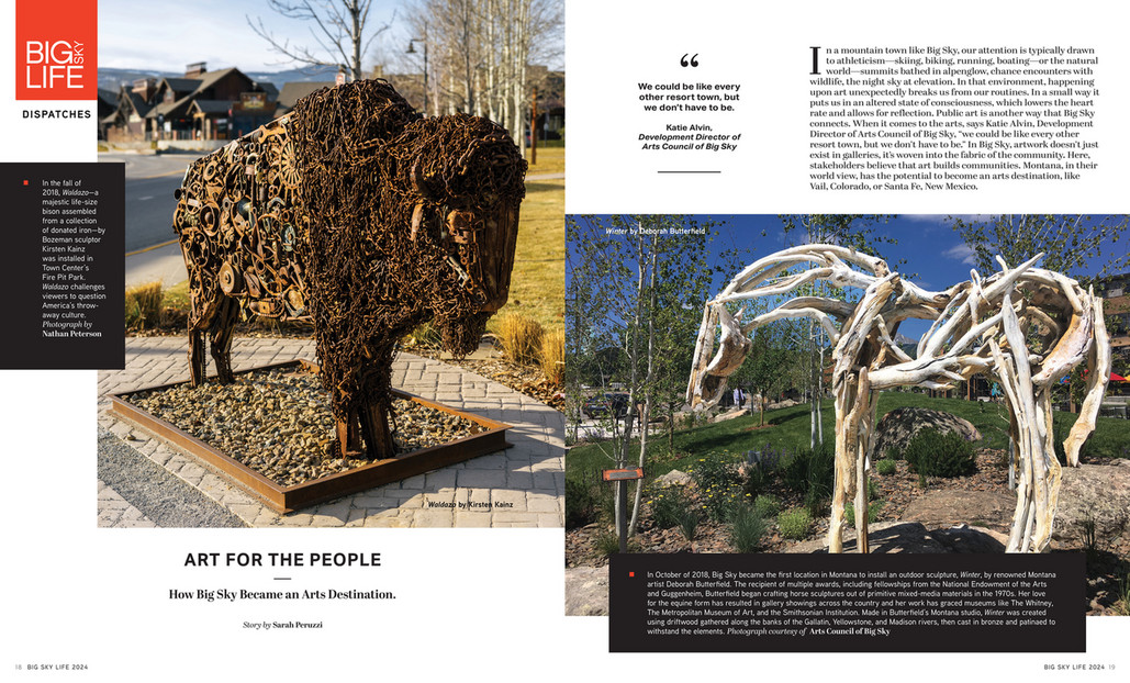 The Big Sky Real Estate Co. Big Sky Life 2024 Magazine Page 11