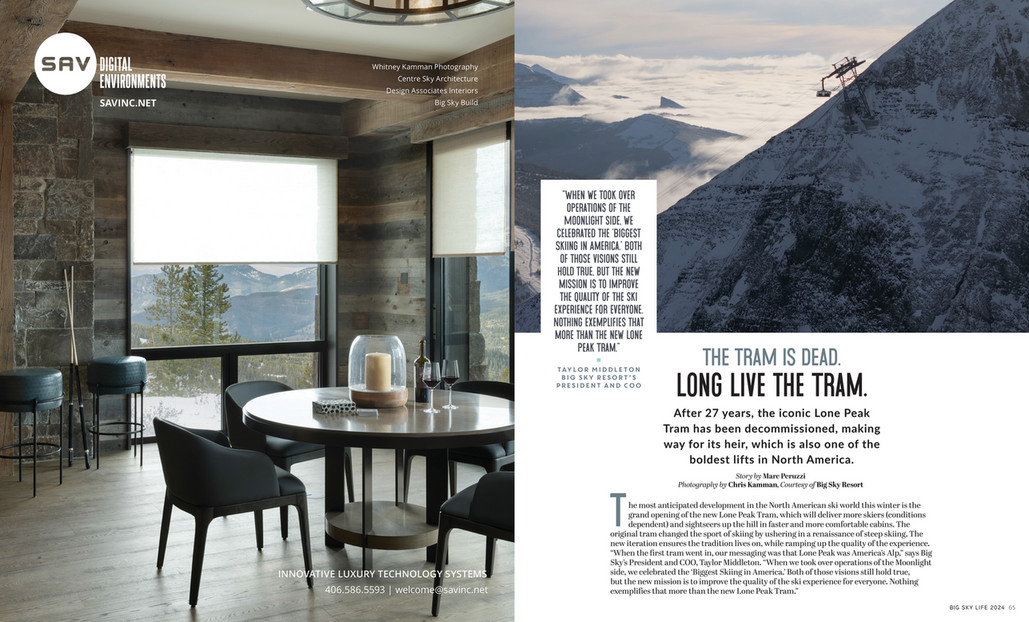 The Big Sky Real Estate Co. Big Sky Life 2024 Magazine Page 34