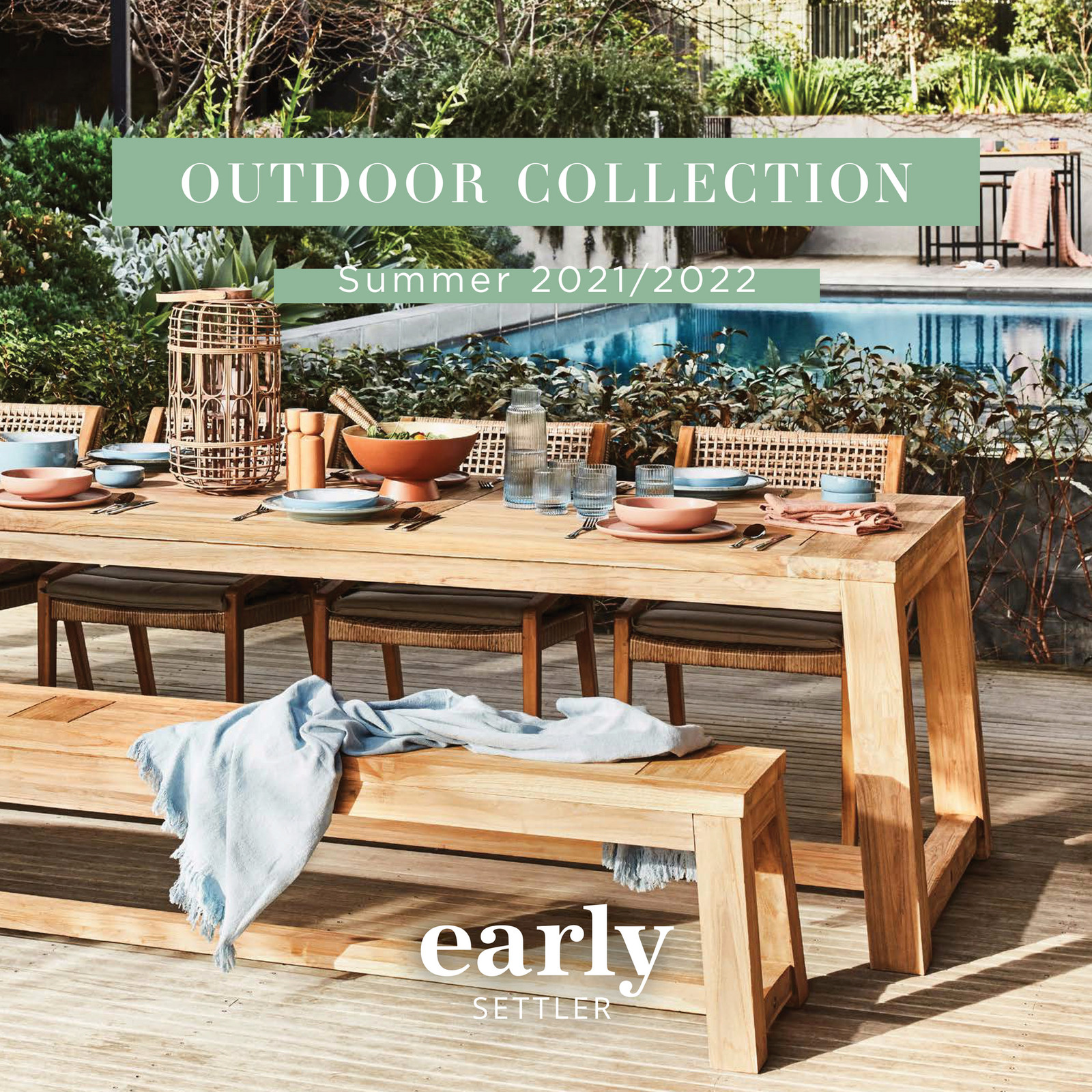 Early Settler Outdoor Range Catalogue 2021Cover DiningF Page 1