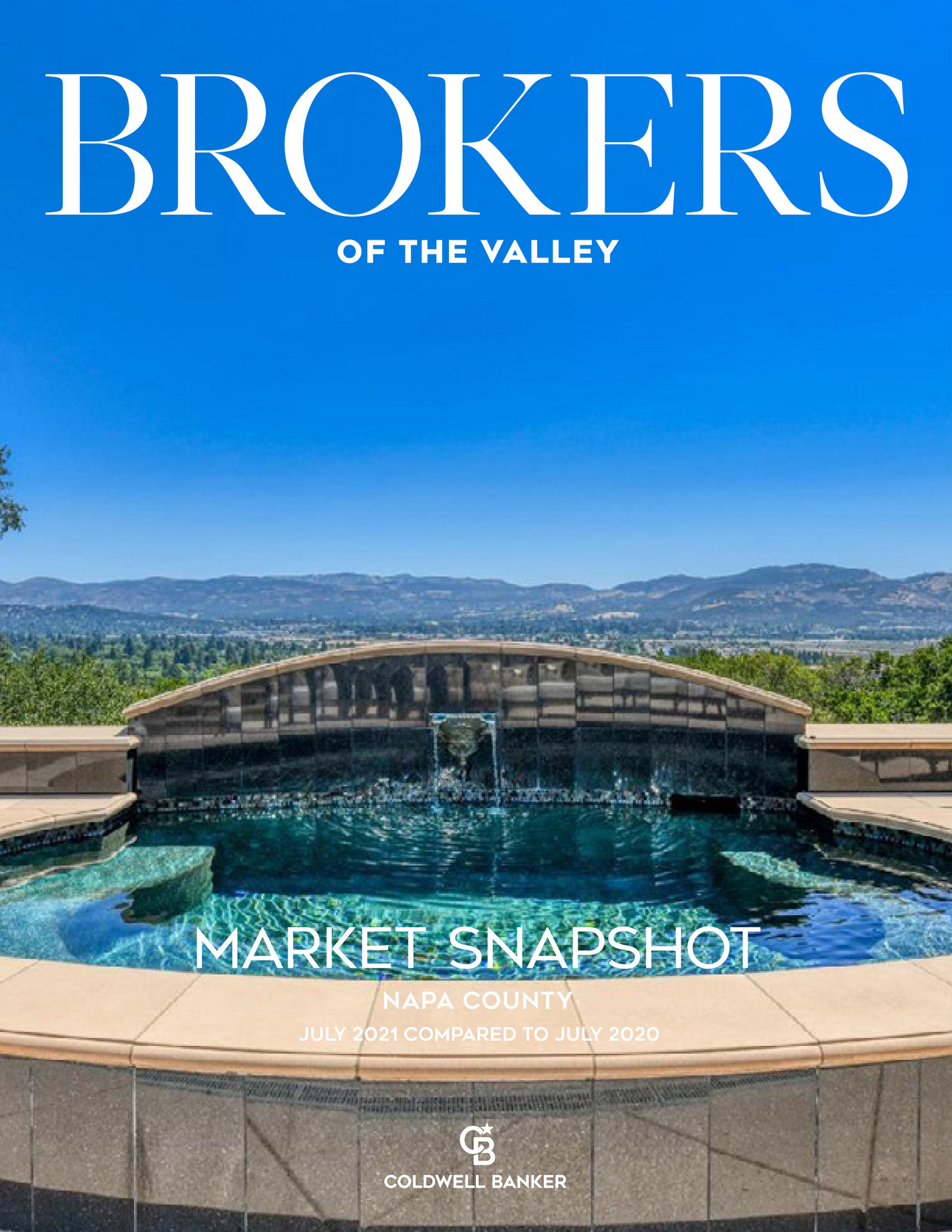 Coldwell Banker BOV - Market Snapshot_Napa County_JULY 2021 - Page 1