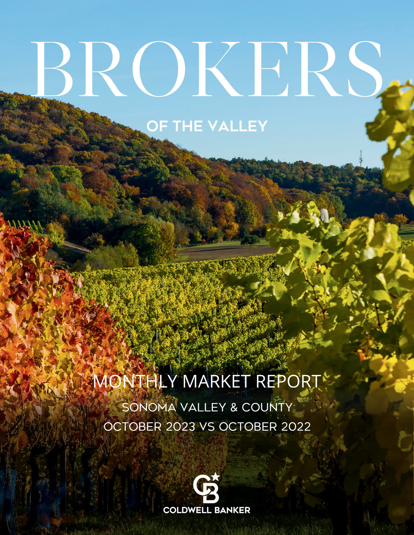 Coldwell Banker BOV - Sonoma October 2023 Market Report - Page 1